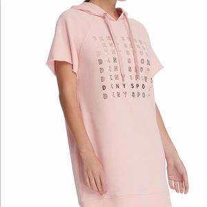 DKNY Sport Metallic-Logo Sneaker Dress